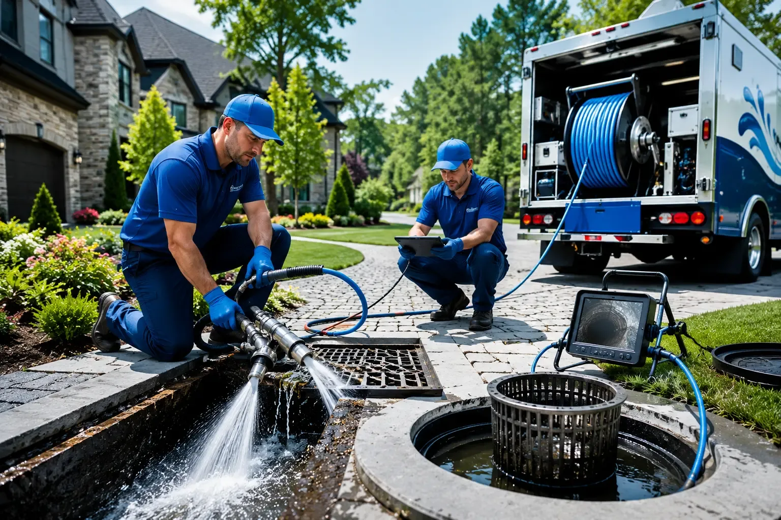 Local outdoor drain cleaning professionals in Sanford, TX