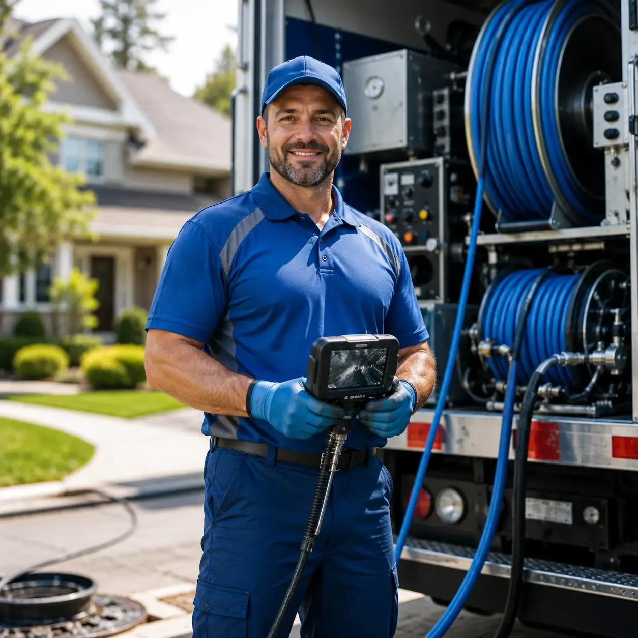 Local outdoor drain cleaning specialists in Sanford, TX